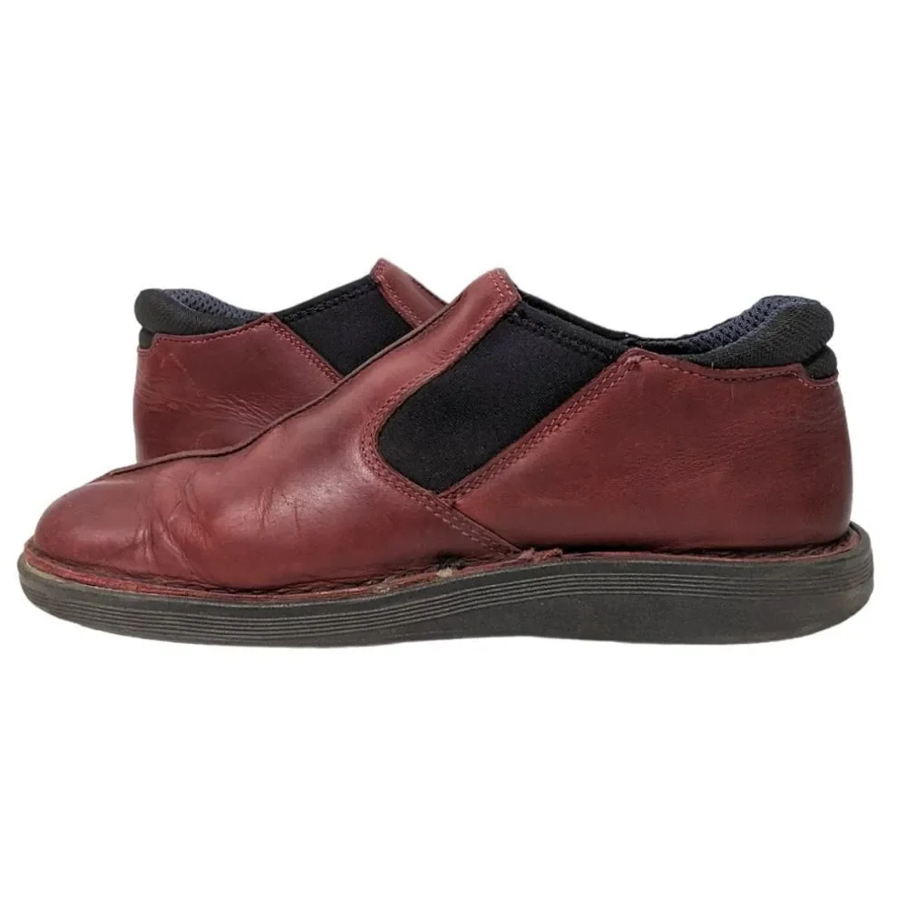 DR MARTENS Leather Flat Slip-On Loafers